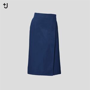 「+J」ジル・サンダー　コットンリネンラップスカート　UNIQLO×JIL SANDER