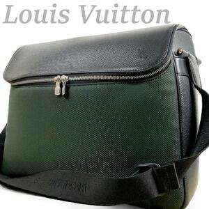 Louis Vuitton ルイヴィトン ショルダーバッグ ビジネスバッグ タイガ タイミール アルドワーズ かぶせ鞄 フラップ式 メンズ ユニセックス