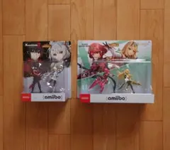 ニンテンドー ゼノブレイド アミーボダブルセット（ホムラとヒカリ、ノアとミオ）