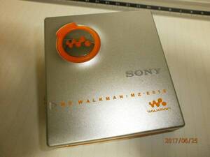 SONY　MZ-E510　オレンジシルバーDSP６バンドイコライザー中古完全ジャンク品本体のみ付属品なし