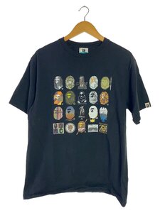 A BATHING APE◆20周年記念/NW20 DESIGNS TEE/Tシャツ/XL/コットン/BLK/プリント