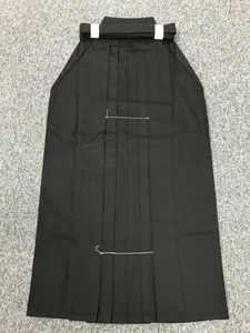 ☆新品☆　剣道　テトロン袴　黒　　22号