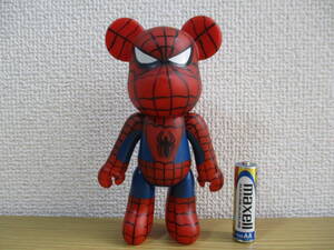 希少☆当時物 パチ BE@RBRICK ベアブリック風 スパイダーマン ソフビ 人形 無版権