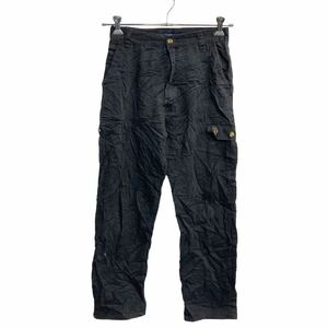 U.S. POLO ASSN カーゴパンツ W27 ポロ レディース ブラック 古着卸 アメリカ仕入 2302-40