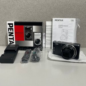 【31】☆1円～ 未使用美品 稼働品 PENTAX ペンタックス 光学20倍 コンパクトデジタルカメラ Optio VS20 縦位置専用シャッター