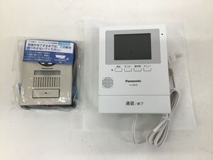 ●営KZ526-60【未使用保管品・まとめ】Panasonic パナソニック テレビドアホン VL-ME30X モニター親機 / 玄関 子機カメラ VL-V523 /a