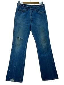 Levi’s◆80s/517/ボタン裏532/33×33/ブーツカットパンツ/33/デニム/IDG//