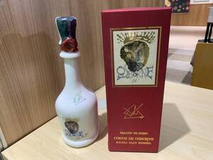 希少 空瓶 置物彡コンデ・デ・オズボーン OSBORNE ダリ,スペイン, ブランデー700ml 40.5% サルバドール・ダリ デザインボトル/コレクション