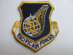 T150A☆米空軍　USAF　PACIFIC　AIR　FORCESワッペン/アメリカ空軍　アビエーターワッペン/フライトジャケットやヘルメットバッグに