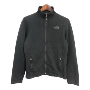 THE NORTH FACE ノースフェイス フリースジャケット アウトドア ブラック (メンズ S) 中古 古着 S6088