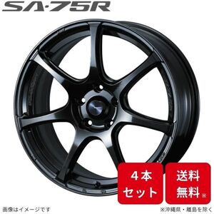 ウェッズ ホイール ウェッズスポーツ SA-75R ステップワゴン RP6/RP7/RP8 ホンダ 17インチ 5H 4本セット 0074022 WEDS