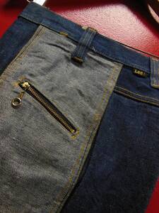 米国製 70S/W28 デッドストック LEE GEMINI REVERSIBLE JEAN LOT415-0741 W28/リバーシブル ブーツカット ベルボトム