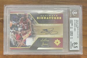 2004 upper deck ultimate collection signatures Lebron James