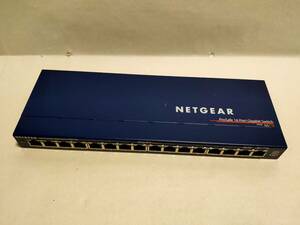 【一円スタート】NETGEAR GS116-200JPS GS116 16ポート ギガビット スイッチ 1円 HAM01_2777