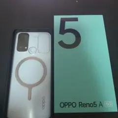 OPPO Reno5 A アイスブルー e sim 8月7日以降発送