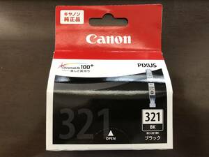 ●○ 新品未開封 Canon PIXUS キャノン ピクサス インク 純正品 BCI-321BK ブラック ○●