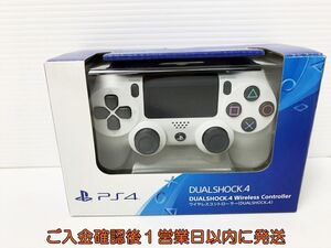 【1円】PS4 純正 ワイヤレスコントローラー DUALSHOCK4 ホワイト SONY Playstation4 動作確認済 プレステ4 E03-211rm/F3