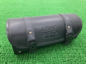 KEMIMOTO製 ツールバッグ 社外 中古 バイク 部品 破れ無し コンディション良好 ハーレー バルカン スティード ドラッグスター