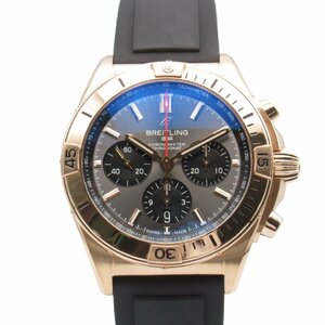 ブライトリング クロノマット ブランドオフ BREITLING K18PG（ピンクゴールド） 腕時計 PG/ラバー 中古 メンズ