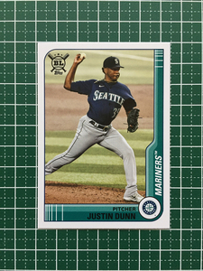 ★TOPPS MLB 2021 BIG LEAGUE #2 JUSTIN DUNN［SEATTLE MARINERS］ベースカード「VETERANS & ROOKIES」★