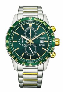 CITIZEN シチズン メンズ ウォッチ 腕時計 AN3689-55X Chronograph クロノグラフ ステンレス Multicolor マルチカラー