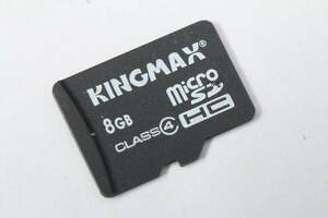 8GB microSDHC カード KingMax