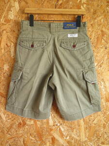 新品☆本物 W29 ラルフローレン カーゴパンツ POLO RALPH LAUREN CARGO SHORT PANTS ミリタリーショーツ カーゴショーツ USAモデル RRL