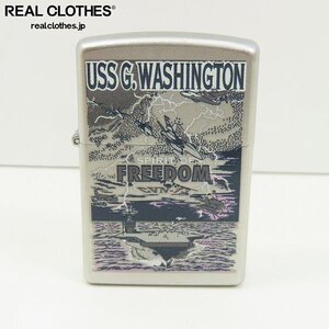 ZIPPO/ジッポー USS G.WASHINGTON 空母 ジョージ・ワシントン アメリカ海軍 航空母艦/2011年製 /UPK