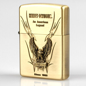 ☆【新品未使用】　Zippo 　HARLEY　　BS古美メタル　HDP-12