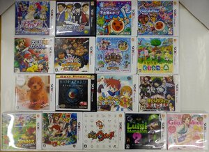 【USED・長期保管品】種類いろいろ ニンテンドー3DS ソフト 17本セット