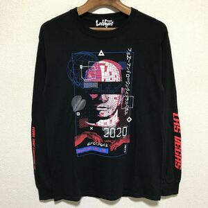 [即決古着]FEAR, AND LOATHING IN LAS VEGAS/FALIV ON-LINE LIVE(オンラインライブ)2020 LONG SLEEVE TEE/ロンT/バンドT/ブラック/Sサイズ