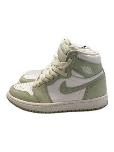 NIKE◆AIR JORDAN 1_エア ジョーダン 1/24.5cm/GRN/レザー