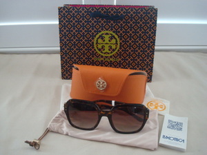 新品・未使用 トリーバーチ TORY BURCH サングラス ブラウン ケース付き ギフトバッグ TY7143U