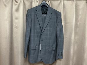 送料無料　【ゼニア】A6シングルスーツ　背抜き　夏用　ワンタックパンツ　Ermenegildo Zegna TROPICAL 毛100% キュプラ100%