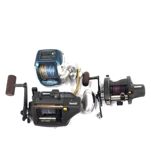 SHIMANO TITANOS TANATORU 小船 GT GT500 SC小船 3000 船用手動リール まとめセット QG014-131