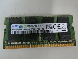 ★SAMSUNG メモリー 8G 2Rx8 PC3L-12800S　　 M03564