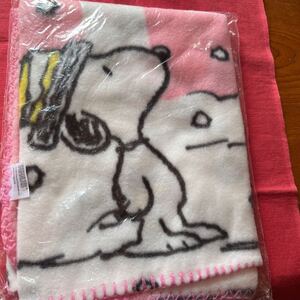 SNOOPY スヌーピー☆ブランケット(ピンク)非売品(ノベルティ)