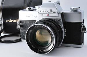 【動作訳あり】ミノルタ Minolta SRT101 / Auto Rokkor-PF 55mm F1.8 フィルムカメラ