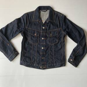 ★ 美品 イタリア製 NUDIE JEANS ヌーディージーンズ ジージャン Mサイズ NJ3173 TERRY テリー Ｇジャン 濃色 ★