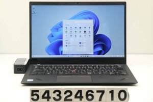 Lenovo ThinkPad X1 Carbon 6th Gen Core i5 8250U 1.6GHz/8GB/256GB(SSD)/14W/FHD(1920x1080)/Win11 液晶シミ 【543246710】