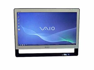 【中古】 SONY デスクトップパソコン VPCJ136FJ ホワイト デスクトップ 一体型 本体 Windows7 P