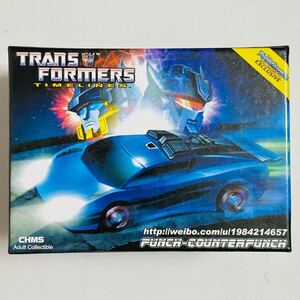 【中古品】Hasbro ハズブロ トランスフォーマー タイムライン PUNCH-COUNTERPUNCH パンチ カウンターパンチ フィギュア ロボット