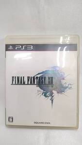 ファイナルファンタジー13 FINAL FANTASY ⅩⅢ スクエアエニックス プレイステーション3用 ゲームソフト 中古品 送料250円～