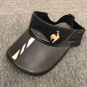 即決 le coq sportif ルコックスポルティフ サンバイザー