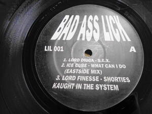 L#4775◆12inch◆ BAD ASS LICK Lord Digga / Ice Cube / Lord Finesse / Saafir / A Tribe Called Quest LIL001