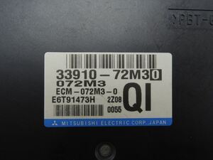 ワゴンＲ DBA-MH34S エンジン コンピューター ECU コントロール ZJ3 ミツビシ 33910-72M30 MH44S フレア MJ34S 手渡し可!A1147