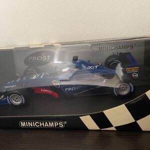 限定品　未使用　ミニチャンプス　1/18 PROST ACER 2001 ジャン.アレジ