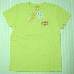 タグ付き・未使用◆ピコPIKO／丸首半袖Ｔシャツ3,045円黄色Ｌ