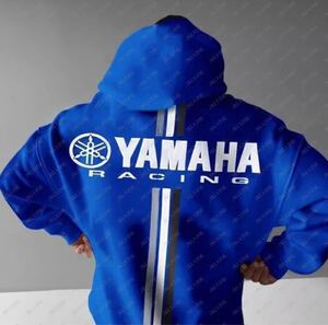 YAMAHA RACING ユニセックス レーシングパーカー長袖 S〜4XL/カラー選択可