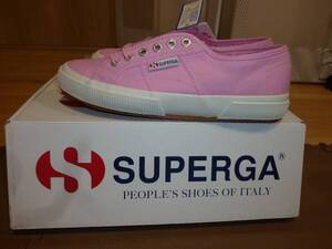 ★新品★ SUPERGA スペルガ スニーカー ピンク色 25cm